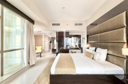 Apartment - Studio - 2 Bathrooms for rent in Gevora Hotel - Sheikh Zayed Road - Dubai