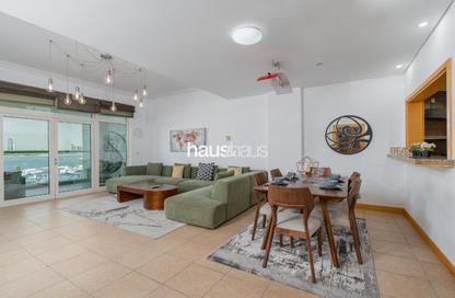 Apartment - 1 Bedroom - 2 Bathrooms for rent in Al Haseer - Shoreline Apartments - Palm Jumeirah - Dubai