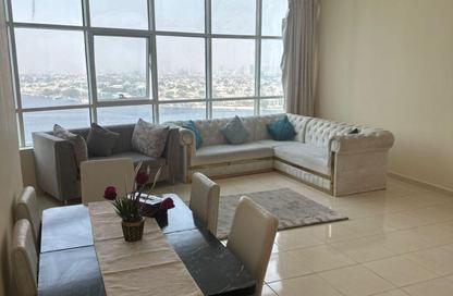 Apartment - 1 Bedroom - 2 Bathrooms for sale in Orient Towers - Al Bustan - Ajman