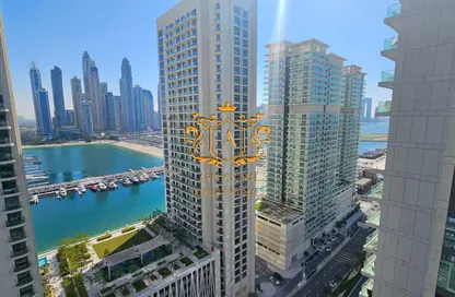 Apartment - 1 Bedroom - 1 Bathroom for rent in Beach Isle Tower 1 - Beach Isle - Emaar Beachfront - Dubai Harbour - Dubai
