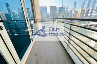 Apartment - 1 Bedroom - 2 Bathrooms for rent in Hamilton Tower - Business Bay - Dubai