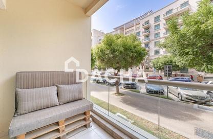 Apartment - 1 Bedroom - 1 Bathroom for rent in Al Dhafra 1 - Al Dhafra - Greens - Dubai