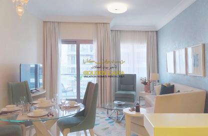 Apartment - 1 - 2 for rent in Damac Maison Dubai Mall Street (The Signature) - Burj Khalifa Area - Downtown Dubai - Dubai