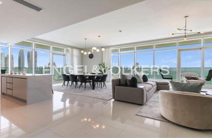 Apartment - 4 Bedrooms - 5 Bathrooms for rent in Sunrise Bay Tower 1 - Sunrise Bay - Emaar Beachfront - Dubai Harbour - Dubai