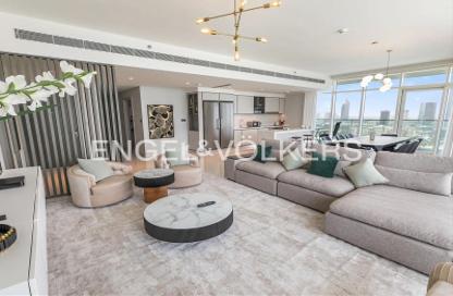 Apartment - 4 Bedrooms - 5 Bathrooms for rent in Sunrise Bay Tower 1 - Sunrise Bay - Emaar Beachfront - Dubai Harbour - Dubai