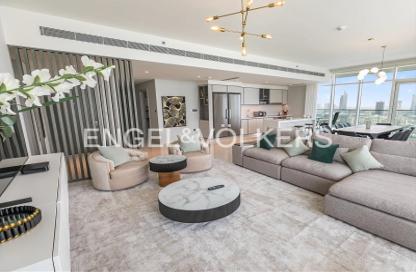 Apartment - 4 - 5 for rent in Sunrise Bay Tower 1 - Sunrise Bay - Emaar Beachfront - Dubai Harbour - Dubai