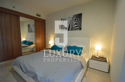 شقة - 2 غرف نوم - 2 حمامات للايجار في برج الأميرة - دبي مارينا - دبي