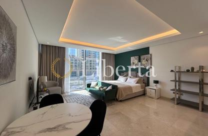 Apartment - Studio - 1 for rent in The Sterling West - The Sterling - Business Bay - Dubai