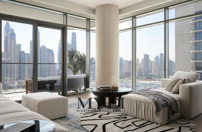 Apartment - 3 - 4 for sale in Marina Vista Tower 2 - Marina Vista - Emaar Beachfront - Dubai Harbour - Dubai Apartment - 3 - 4 for sale in Marina Vista Tower 2 - Marina Vista - Emaar Beachfront - Dubai Harbour - Dubai
