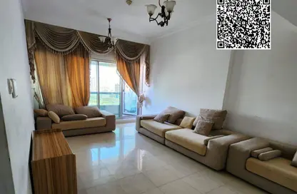 Apartment - 2 Bedrooms - 3 Bathrooms for rent in Conquer Tower - Sheikh Maktoum Bin Rashid Street - Ajman