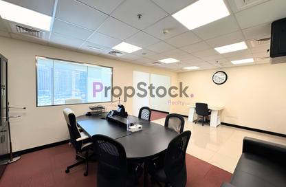 Office Space - Studio - 1 Bathroom for rent in The Binary Tower - Business Bay - Dubai