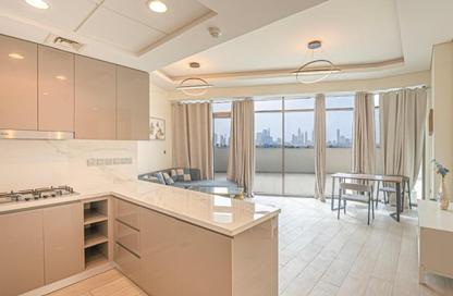 Apartment - 1 - 1 for sale in Farhad Azizi Residence - Dubai Healthcare City 2 - Al Jaddaf - Dubai
