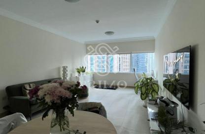 Apartment - 1 Bedroom - 2 Bathrooms for rent in MAG 218 - Dubai Marina - Dubai