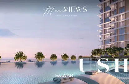 Apartment - 3 Bedrooms - 3 Bathrooms for sale in Marina Views Tower 3 - Marina Views - Mina Rashid - Dubai