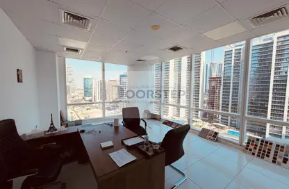 Office Space - Studio - 2 Bathrooms for rent in Tamani Art Tower - Business Bay - Dubai