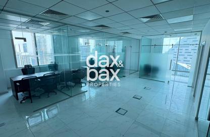 Office Space - Studio - 1 Bathroom for rent in The Prism - Business Bay - Dubai