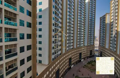 Apartment - 1 Bedroom - 2 Bathrooms for rent in Tower A1 - Ajman Pearl Towers - Ajman Downtown - Ajman