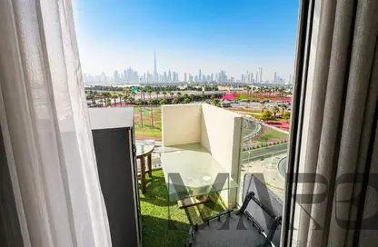 شقة - غرفة نوم - 1 حمام للايجار في فرهاد عزيزي ريزيدنس - الجداف - دبي