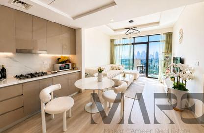Apartment - 1 Bedroom - 1 Bathroom for rent in Farhad Azizi Residence - Al Jaddaf - Dubai