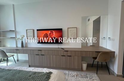 Apartment - Studio - 1 Bathroom for rent in Areej Apartments - Aljada - Sharjah