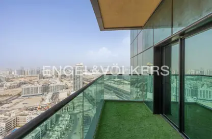 شقة - 2 حمامات للايجار في ذا سكوير تاور - الضاحية 13 - قرية جميرا الدائرية - دبي