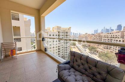 Apartment - 2 Bedrooms - 3 Bathrooms for rent in Al Habool - Shoreline Apartments - Palm Jumeirah - Dubai