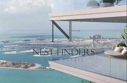 Apartment - 2 - 2 for sale in Seapoint Tower 2 - Seapoint - Emaar Beachfront - Dubai Harbour - Dubai
