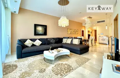 Apartment - 1 Bedroom - 2 Bathrooms for rent in Trident Grand Residence - Dubai Marina - Dubai