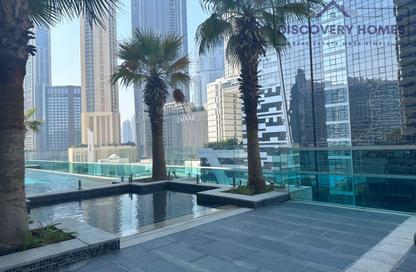 Apartment - Studio - 1 Bathroom for rent in Upper Crest - Downtown Dubai - Dubai