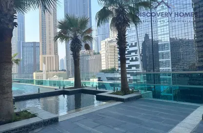 Apartment - Studio - 1 Bathroom for rent in Upper Crest - Downtown Dubai - Dubai