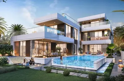 Villa - 6 Bedrooms - 7 Bathrooms for sale in Morocco Phase 2 - Damac Lagoons - Dubai