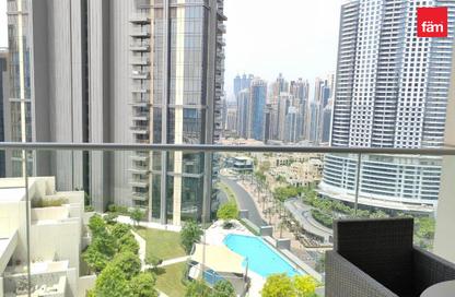 Apartment - 2 - 3 for rent in The Address Residence Fountain Views 2 - The Address Residence Fountain Views - Downtown Dubai - Dubai