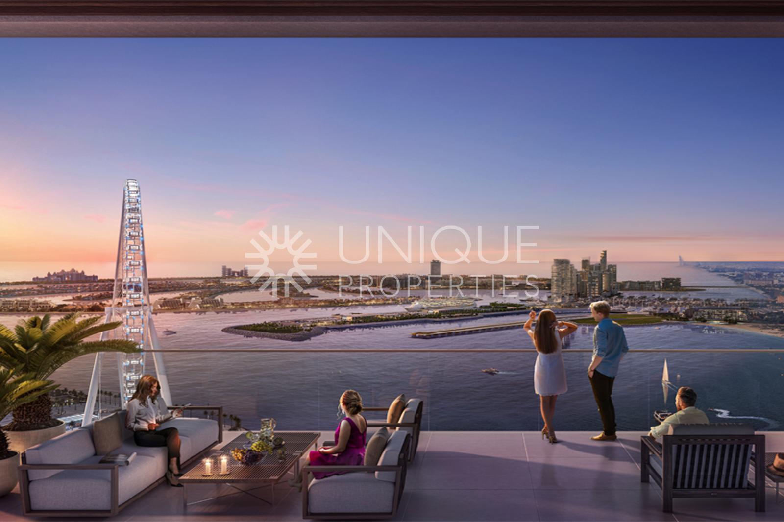 Full Palm and JBR Views I 42nd floor