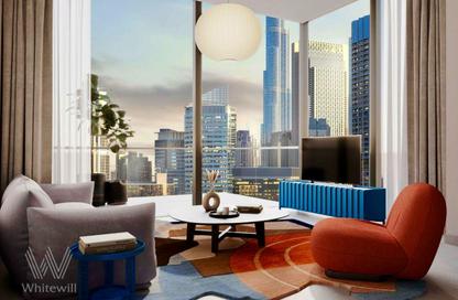 Apartment - 1 - 1 for sale in The Edge Tower B - The Edge - Business Bay - Dubai