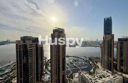 شقة - 2 غرف نوم - 2 حمامات للايجار في A كريك سايد 18 - حدائق الإمارات 1 - مرسى خور دبي - دبي