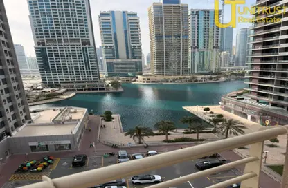 شقة - غرفة نوم - 2 حمامات للايجار في برج أيكون 2 - (JLT) مجمع L - أبراج بحيرات الجميرا - دبي