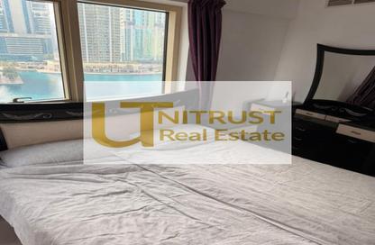 Apartment - 1 Bedroom - 2 Bathrooms for rent in Icon Tower 2 - JLT Cluster L - Jumeirah Lake Towers - Dubai