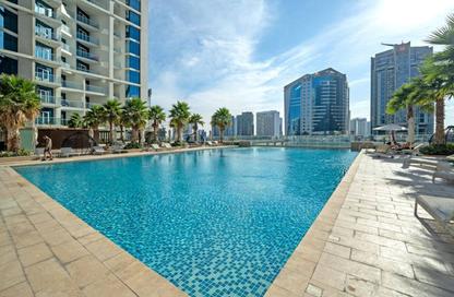 Apartment - Studio - 1 Bathroom for rent in Damac Maison Prive A - Damac Maison Prive - Business Bay - Dubai
