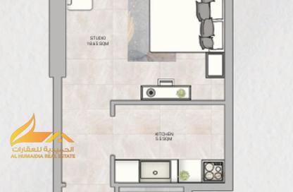Apartment - Studio - 1 Bathroom for sale in Al Naemiya Tower 2 - Al Naemiya Towers - Al Nuaimiya - Ajman Apartment - Studio - 1 Bathroom for sale in Al Naemiya Tower 2 - Al Naemiya Towers - Al Nuaimiya - Ajman
