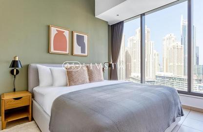 Apartment - 1 - 1 for rent in Silverene Tower B - Silverene - Dubai Marina - Dubai