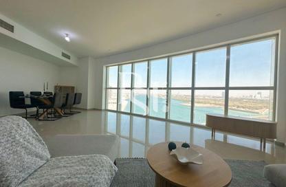 Apartment - 2 Bedrooms - 3 Bathrooms for rent in RAK Tower - Marina Square - Al Reem Island - Abu Dhabi