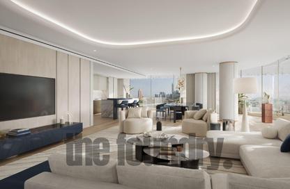 Apartment - 3 Bedrooms - 4 Bathrooms for sale in Dubai Harbour Residences Area 3 - Dubai Harbour Residences - Dubai Harbour - Dubai