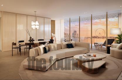 Apartment - 3 Bedrooms - 4 Bathrooms for sale in Dubai Harbour Residences Area 3 - Dubai Harbour Residences - Dubai Harbour - Dubai