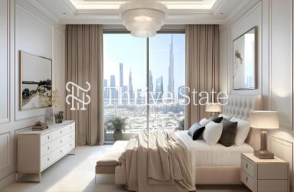 Apartment - 1 Bedroom - 2 Bathrooms for sale in Tiger Sky Tower - Business Bay - Dubai