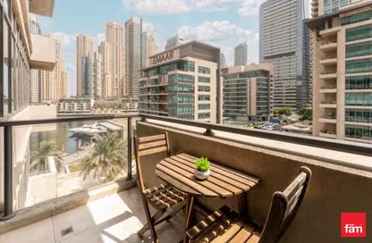 Apartment - 1 Bedroom - 2 Bathrooms for rent in Al Majara 2 - Al Majara Towers - Dubai Marina - Dubai