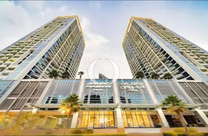 Apartment - Studio - 1 Bathroom for rent in Damac Maison Prive A - Damac Maison Prive - Business Bay - Dubai