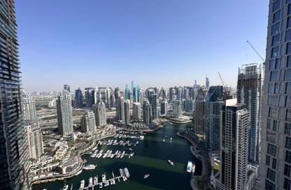 Apartment - 3 Bedrooms - 4 Bathrooms for rent in Damac Heights - Dubai Marina - Dubai