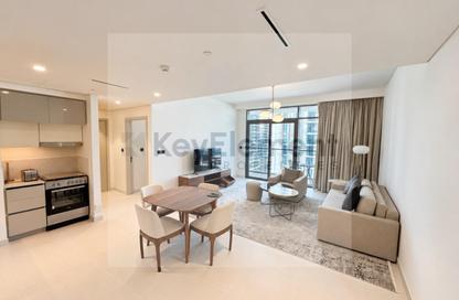 Apartment - 1 - 2 for rent in Marina Vista Tower 2 - Marina Vista - Emaar Beachfront - Dubai Harbour - Dubai