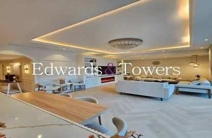 Apartment - 3 Bedrooms - 4 Bathrooms for rent in Azure - Dubai Marina - Dubai