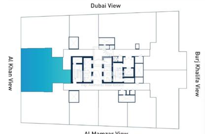 Apartment - 2 - 4 for sale in La Plage Tower 2 - Al Mamzar - Sharjah - Sharjah